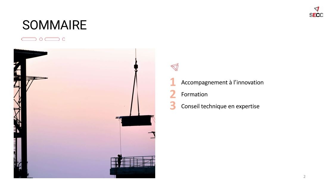 SECC- INNOVATION -SOMMAIRE